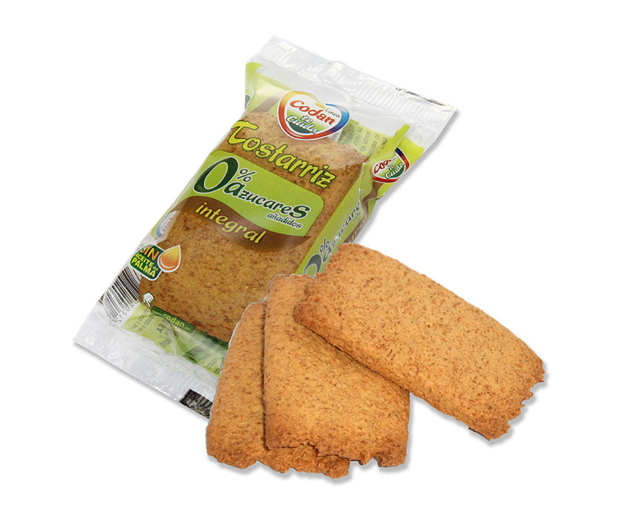 TOSTARRIZ 0% Added Sugar and Wholemeal