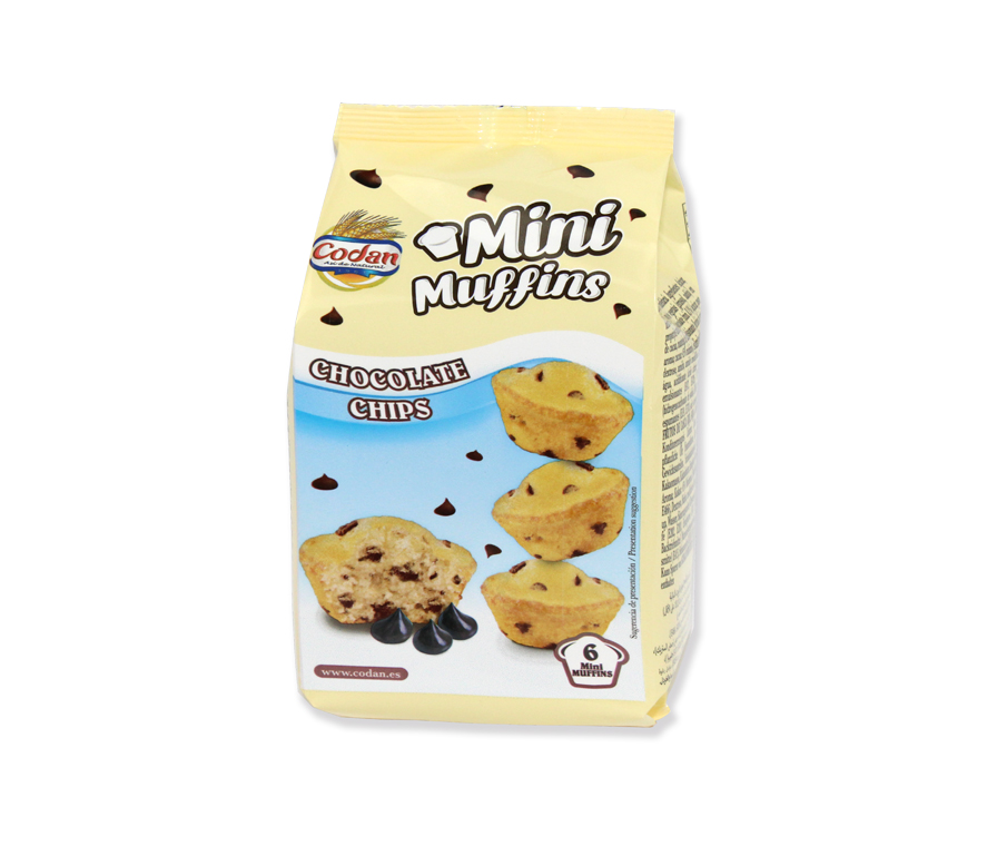 MINI MUFFINS CHOCOLATE CHIPS X6